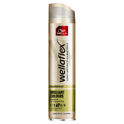 WELLAFLEX  Brilliant Colors Lak na vlasy Strong Hold 250 ml