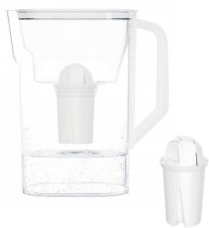 Wessper Filtrační konvice D3 AquaClassic 2,7 l, bílá + 1 filtr