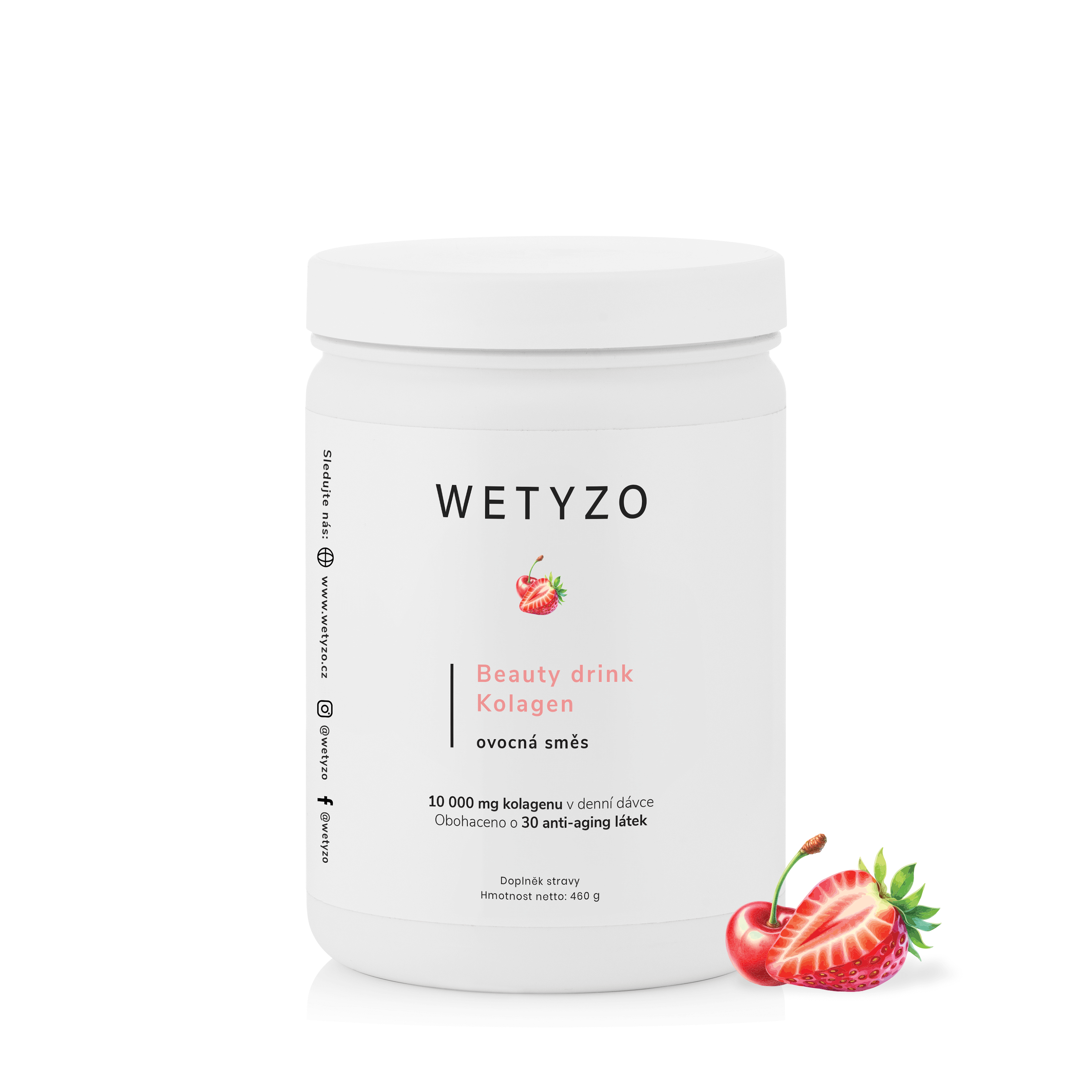 WETYZO Kolagen Beauty drink s vitamíny pro vlasy, nehty a pleť