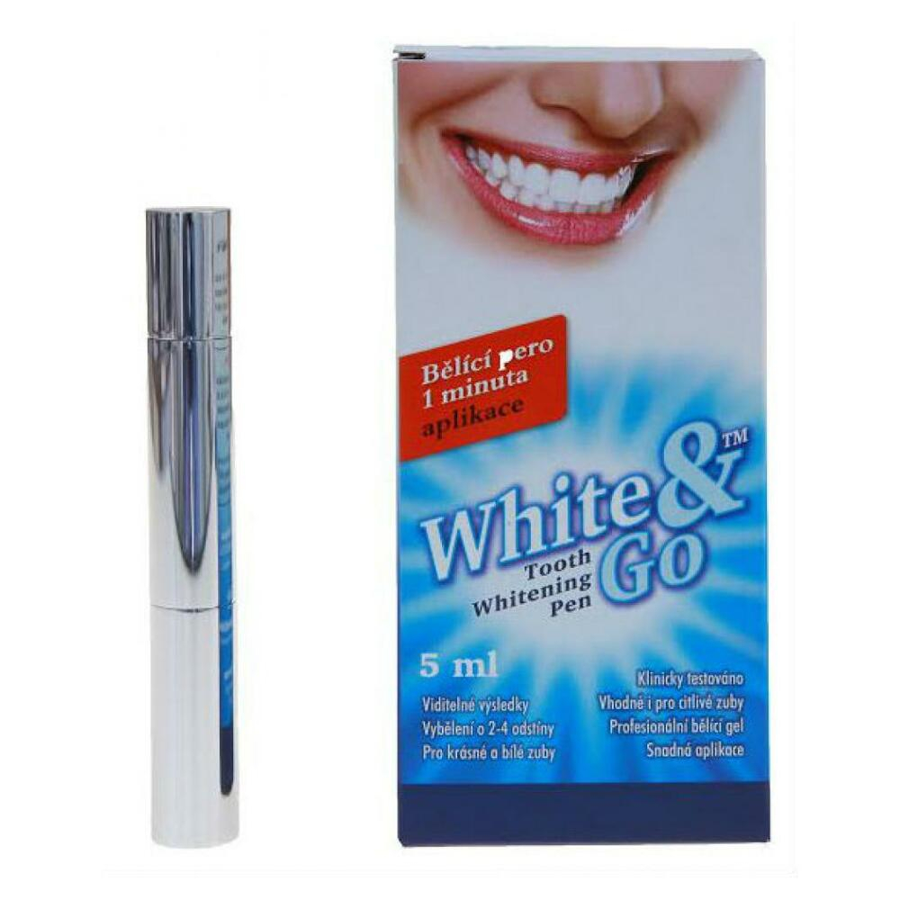 WHITE GO  Whitening pen Bělící zubní pero 5 ml