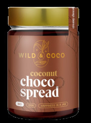 WILD & COCO Kokosová pomazánka čokoládová BIO 300 g