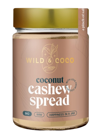 WILD & COCO Kokosová pomazánka kešu BIO 300 g