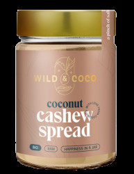 WILD & COCO Kokosová pomazánka kešu BIO 300 g