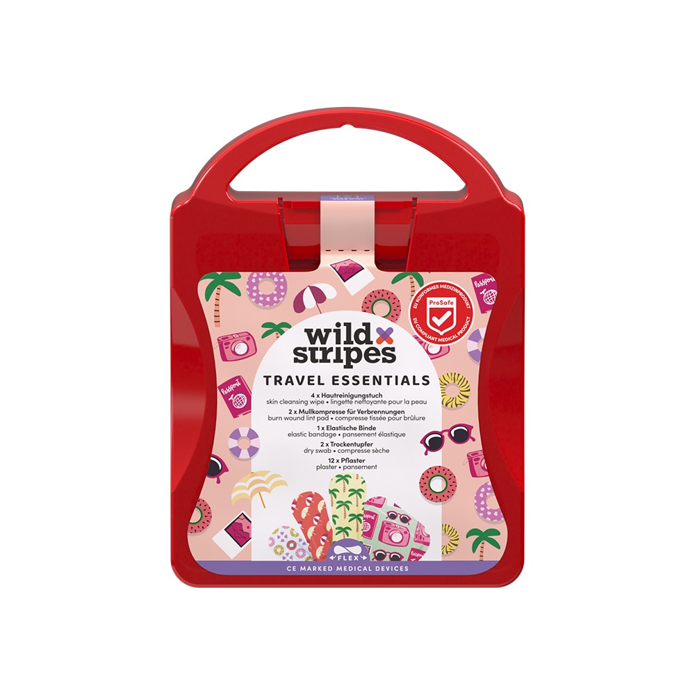 Wild Stripes First Aid Kit Travel mini lékárnička 21 ks