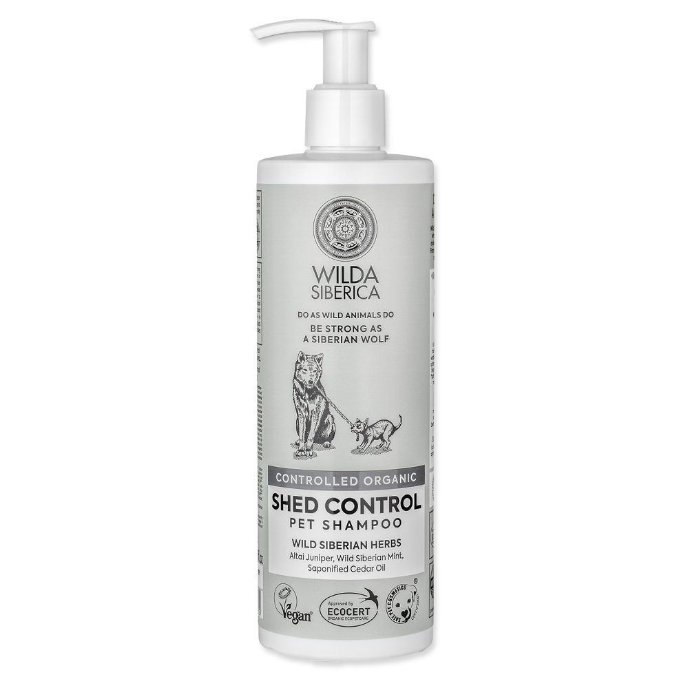 WILDA SIBERICA Shed Control šampon pro psy 400 ml