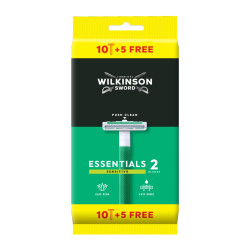 Wilkinson Essentials 2 Sensitive pánské holicí strojky 10+5 ks