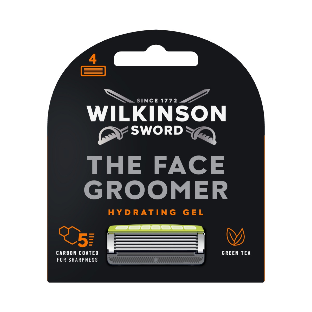 Wilkinson Hydrating Gel The Face Groomer náhradní hlavice 4 ks