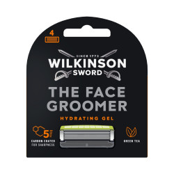 Wilkinson Hydrating Gel The Face Groomer náhradní hlavice 4 ks