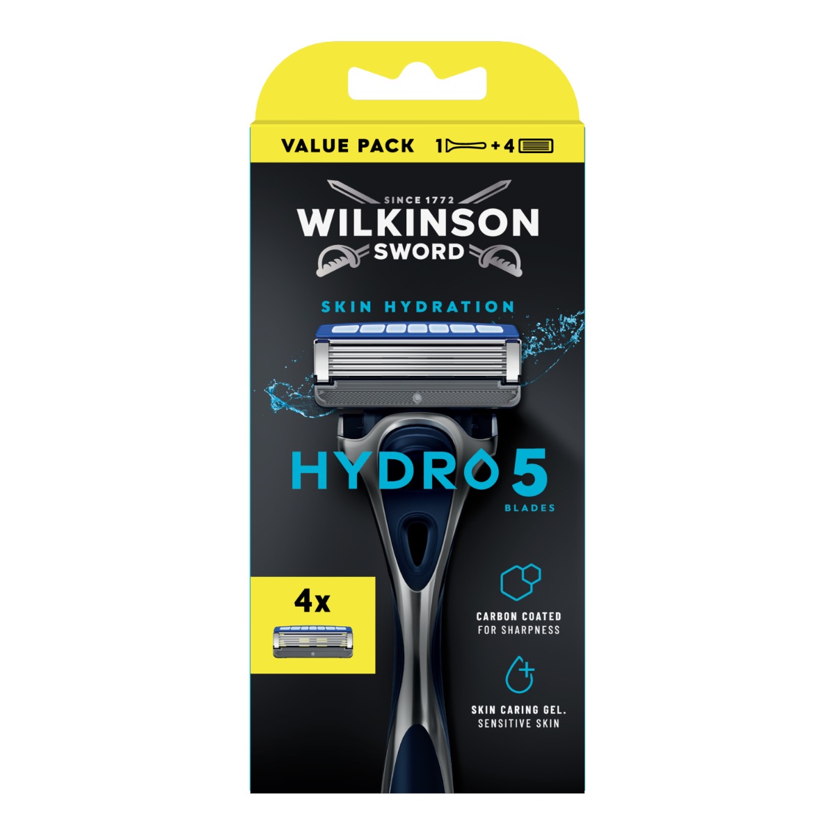 Wilkinson Hydro 5 Skin Hydratation strojek + 4 hlavice
