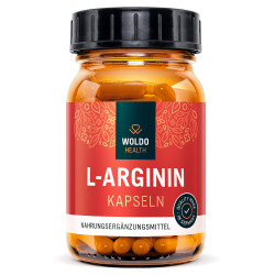 WOLDOHEALTH L-Arginin HCL 120 kapslí
