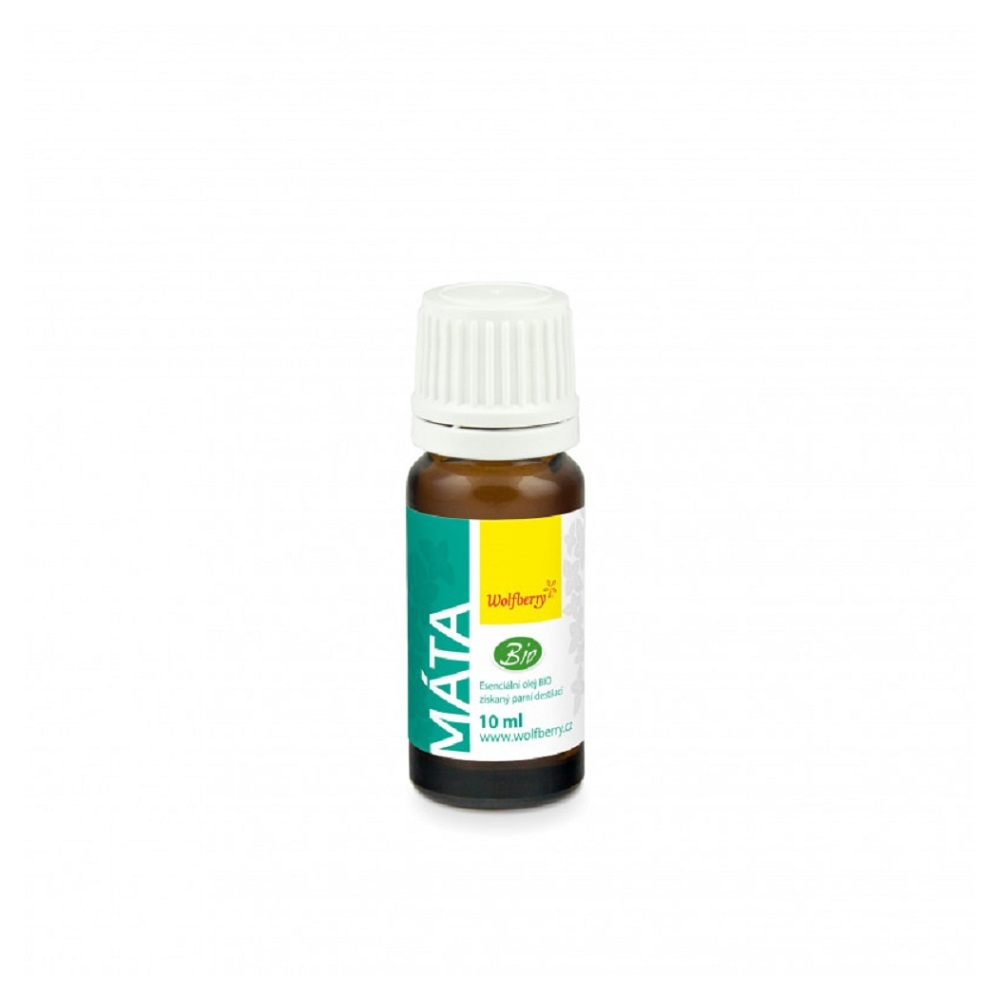 WOLFBERRY Esenciální olej Máta BIO 10 ml