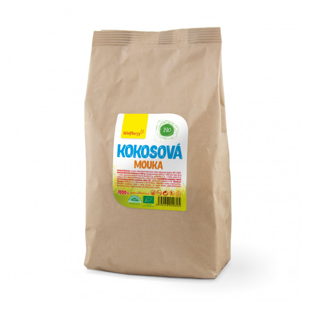 WOLFBERRY Kokosová mouka BIO 1000 g