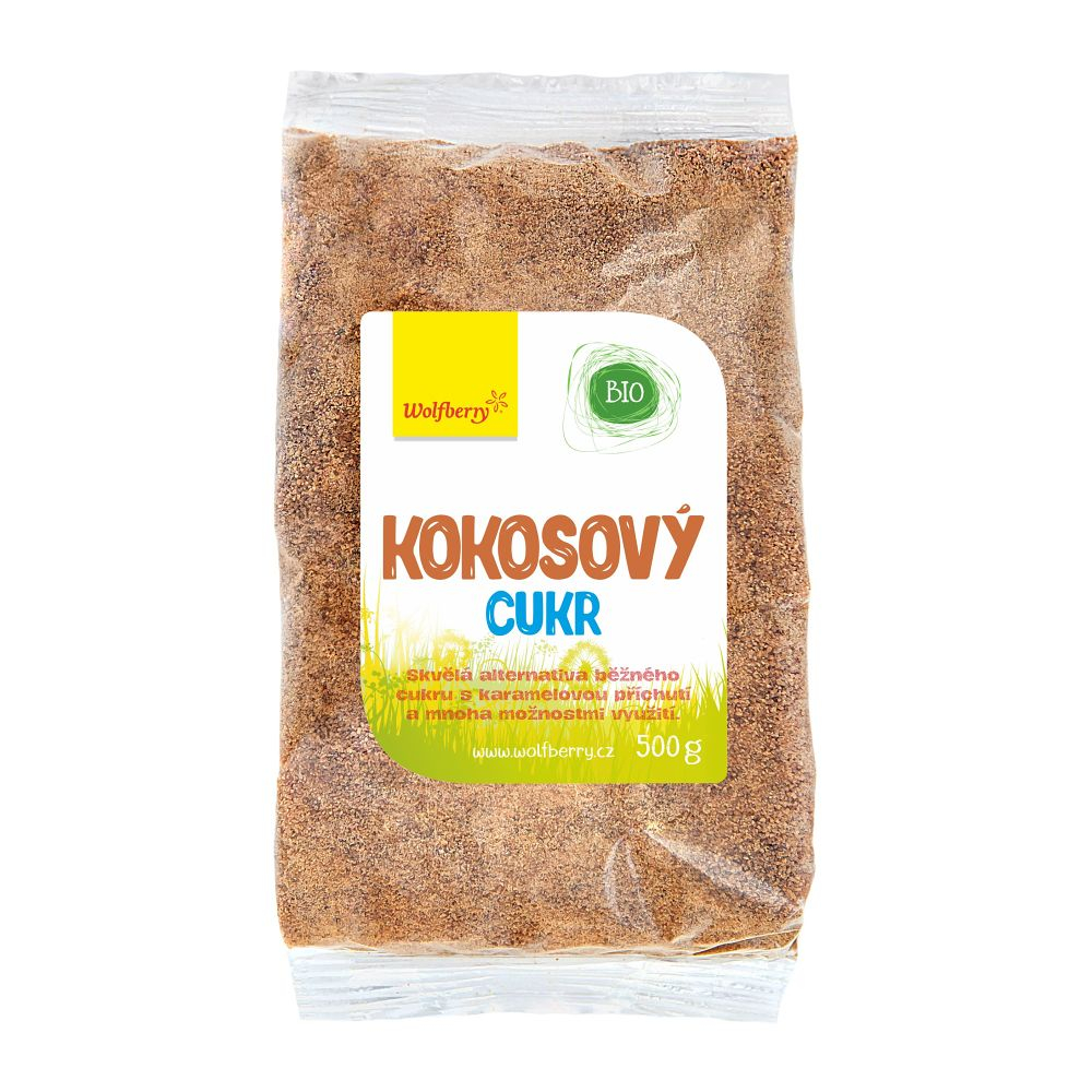 WOLFBERRY Kokosový cukr BIO 500 g