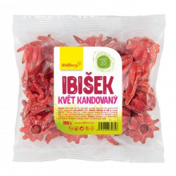 WOLFBERRY Květ Ibišku kandované plátky 100 g