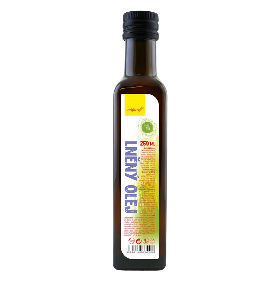 WOLFBERRY Lněný olej 250 ml