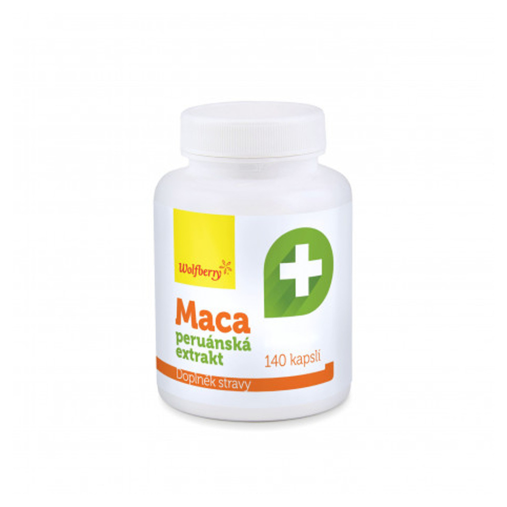 WOLFBERRY Maca peruánská extrakt 140 kapslí