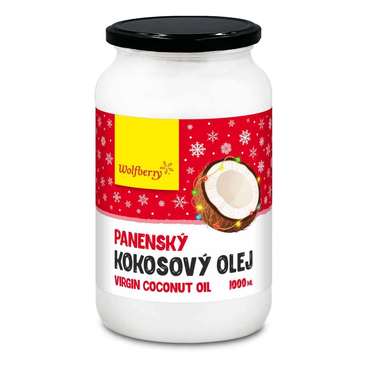 Wolfberry Panenský kokosový olej 1000 ml