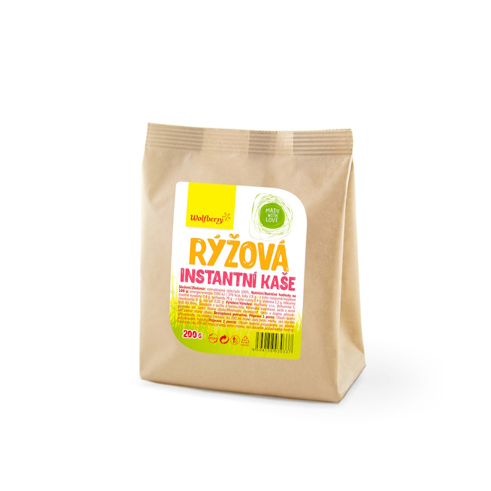WOLFBERRY Rýžová kaše 200 g