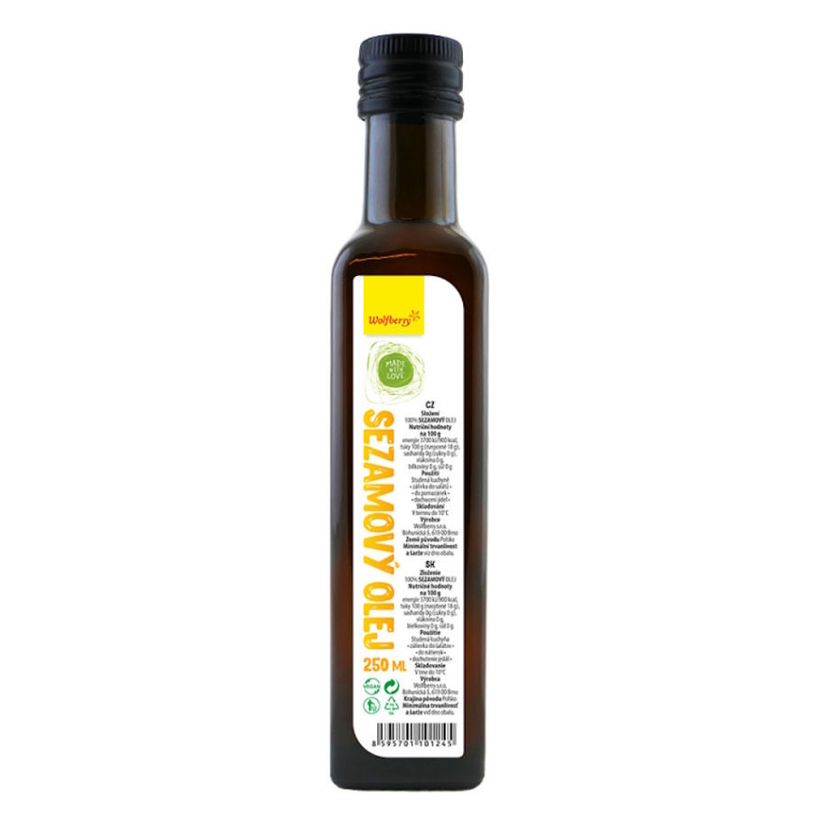 WOLFBERRY Sezamový olej 250 ml