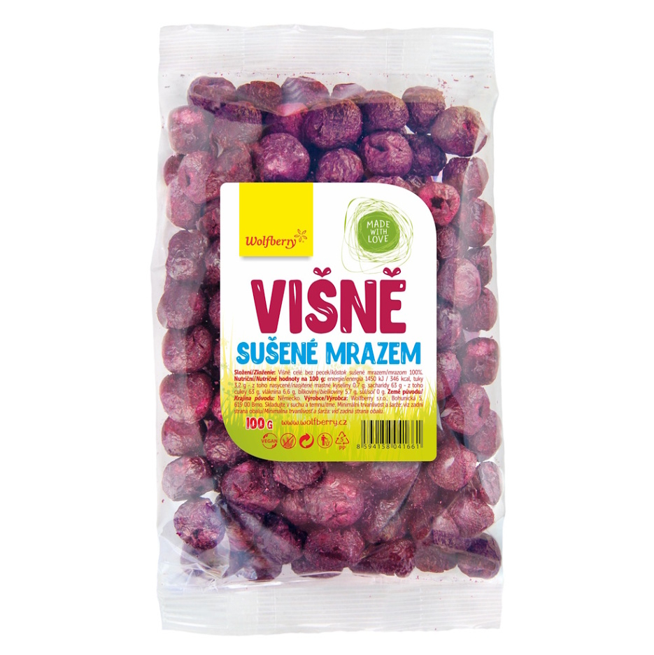 WOLFBERRY Višně lyofilizované 100 g