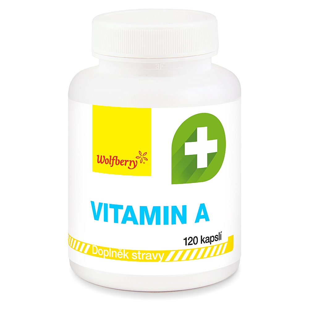 WOLFBERRY Vitamín A 120 kapslí