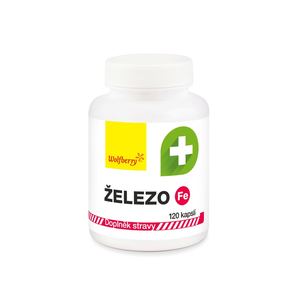 Wolfberry Železo 120 kapslí