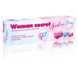 WOMAN SECRET Girl or Boy test na určení pohlaví dítěte