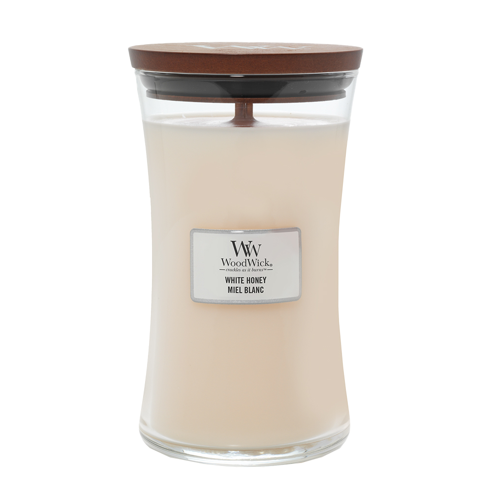 Wood Wick Vonná svíčka White Honey 609 g