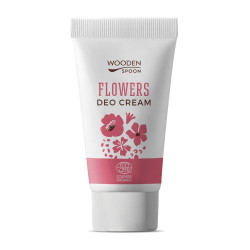 WoodenSpoon Organický krémový deodorant Flowers s vůní polních květin 40 ml