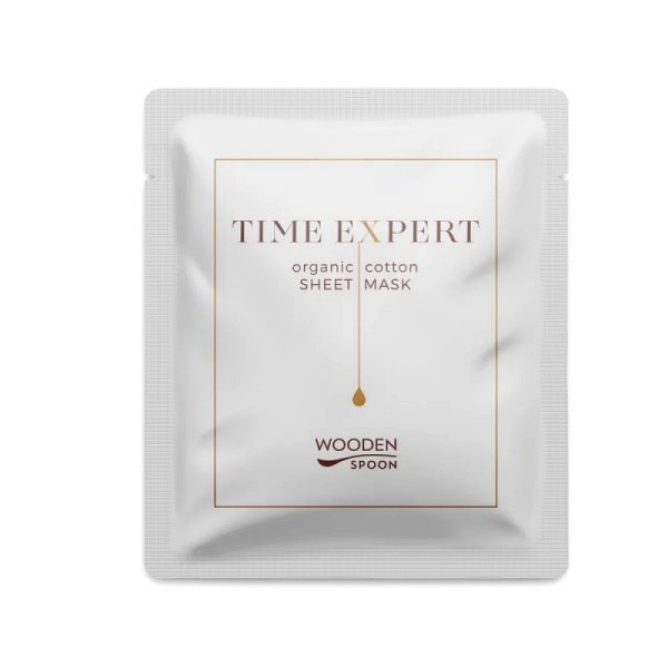 WOODENSPOON Vyživující plátěná maska Time expert 15 g