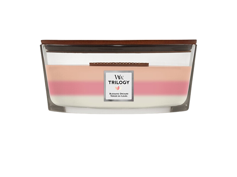 WOODWICK Trilogy svíčka loď BlLOOMING ORCHARD 453.6 g