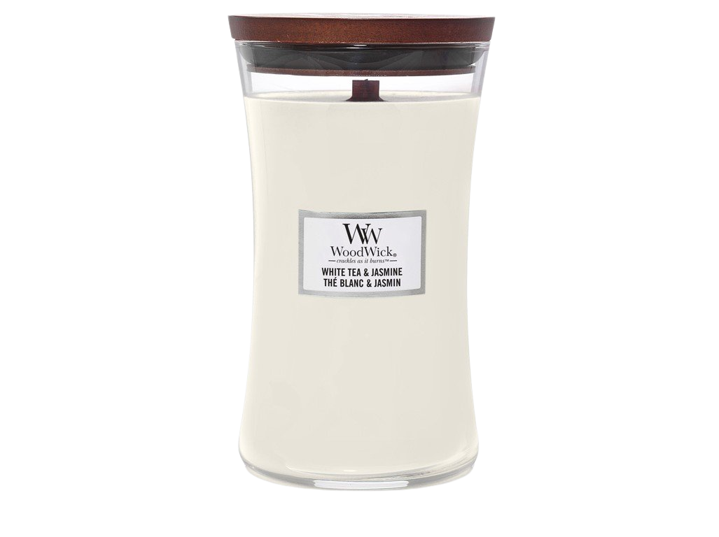 WOODWICK Váza velká WHITE TEA & JASMINE 609 g