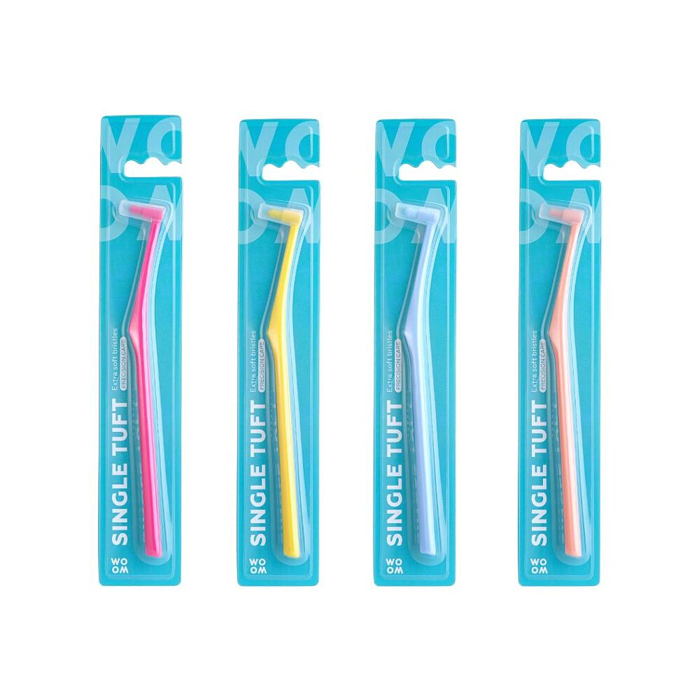 WOOM Extra soft jednosvazkový kartáček 1 ks