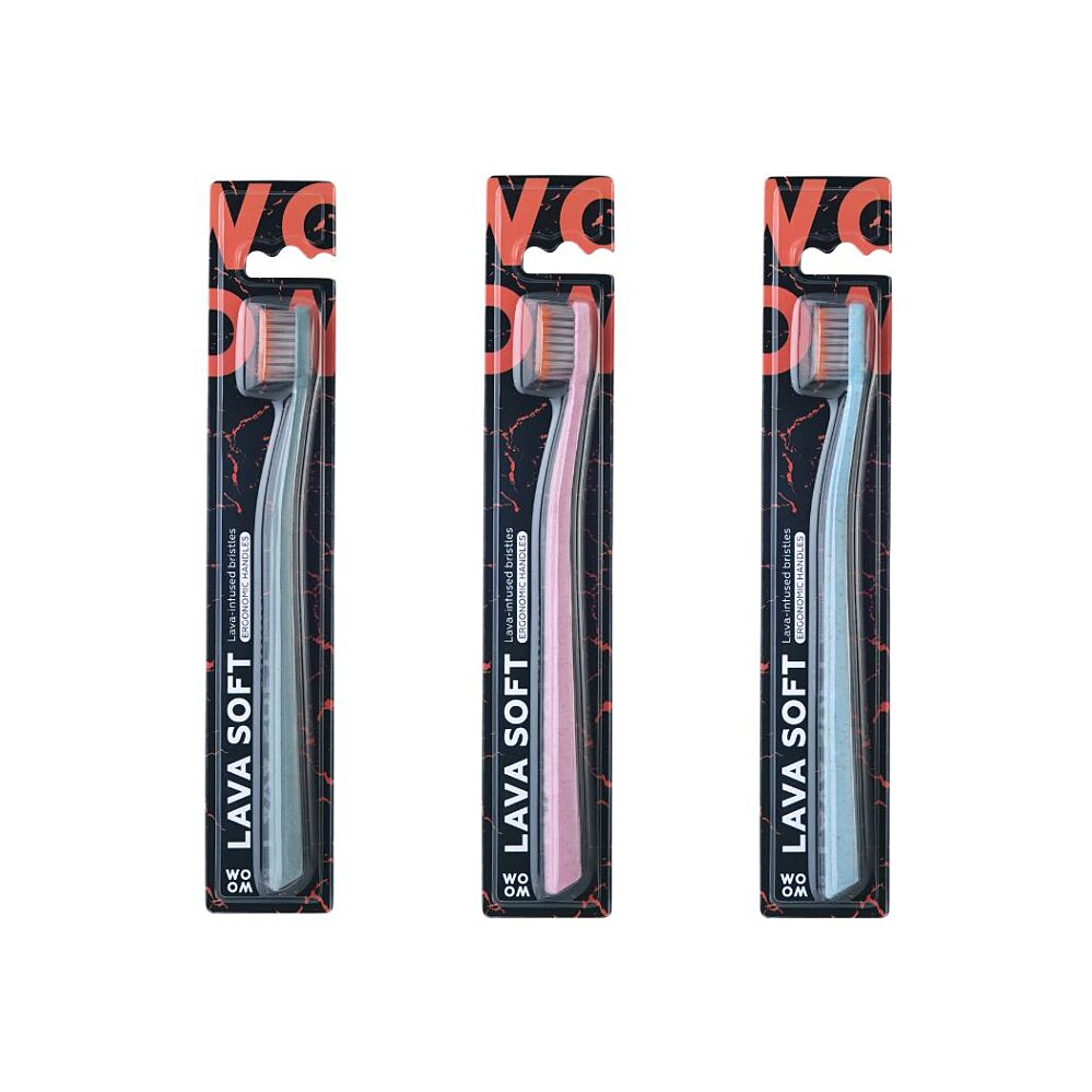 WOOM Lava soft zubní kartáček 1 ks