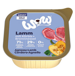 WOW Jehněčí s dýní adult paštika pro dospělé psy 150 g