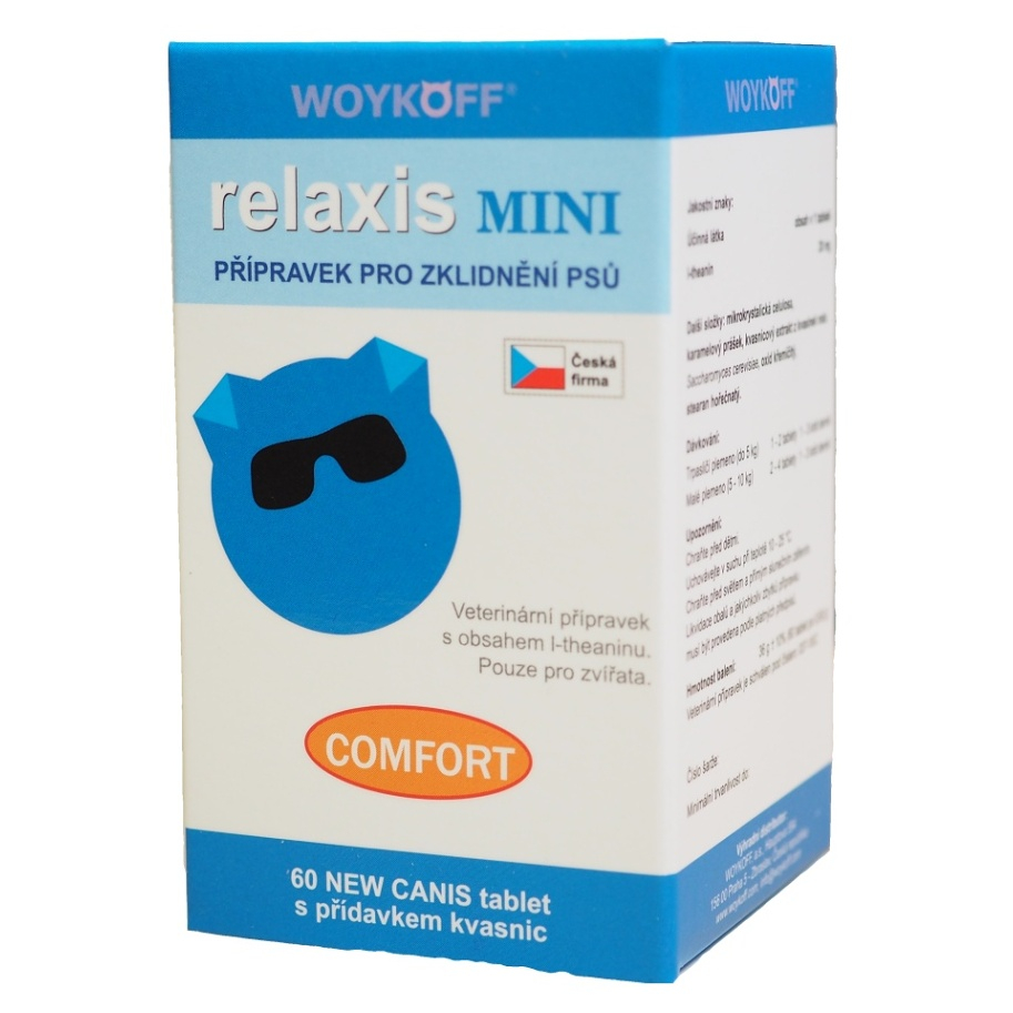 WOYKOFF Relaxis mini sýrová příchuť 60 tablet