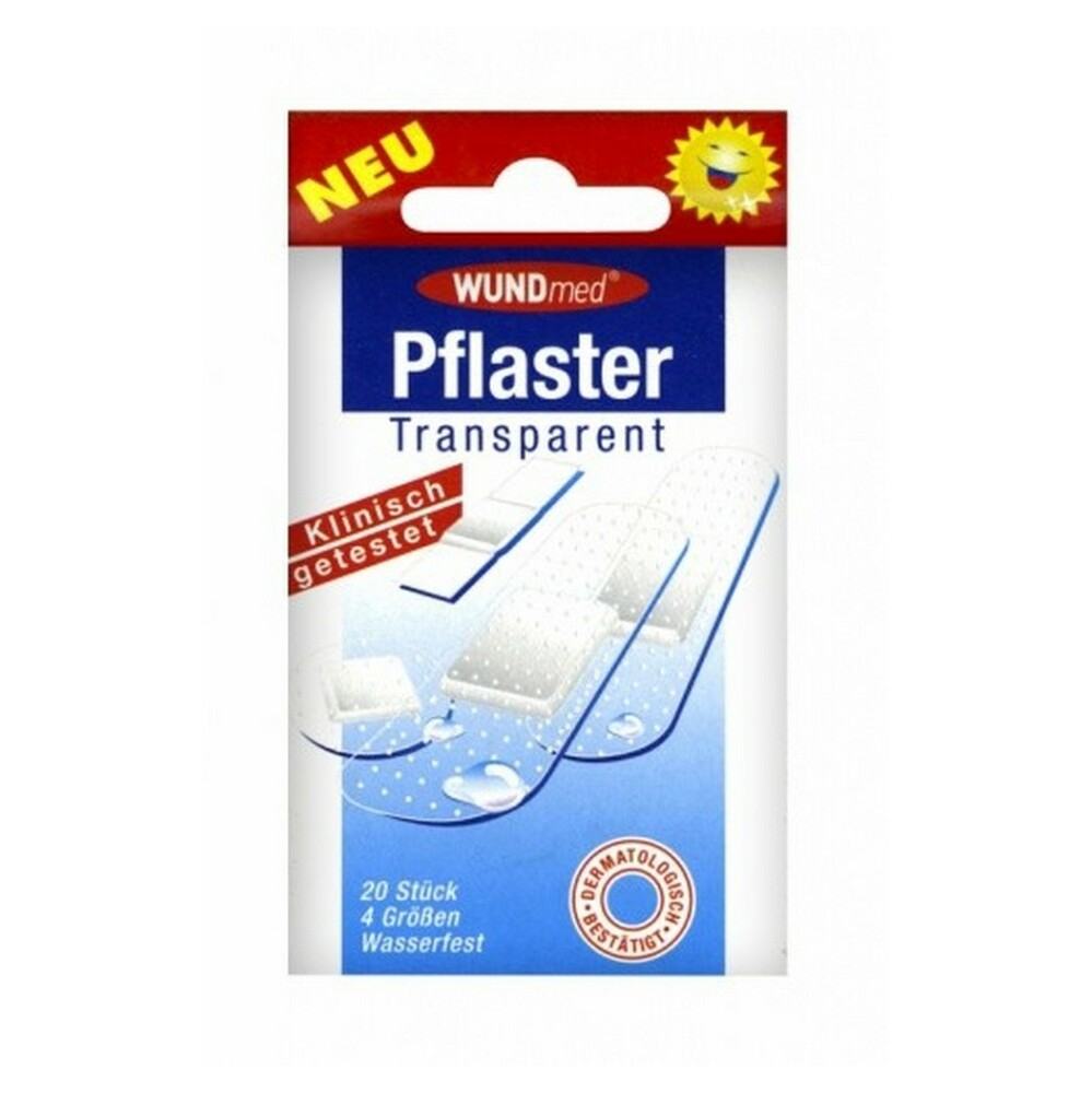 WUNDMED Transparent náplast 20 ks