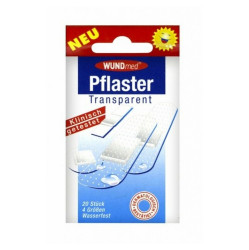 WUNDMED Transparent náplast 20 ks
