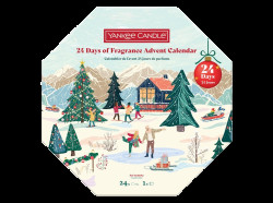 YANKEE CANDLE Adventní věnec dárková sada 24 x 9.8 g