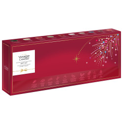 Yankee Candle Dárková sada čajových svíček 10 ks + svícen
