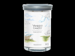 YANKEE CANDLE Signature Clean Cotton Vonná svíčka 567 g