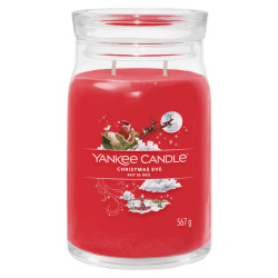 YANKEE CANDLE Signature Vonná svíčka velká 2 knoty Christmas Eve 567 g