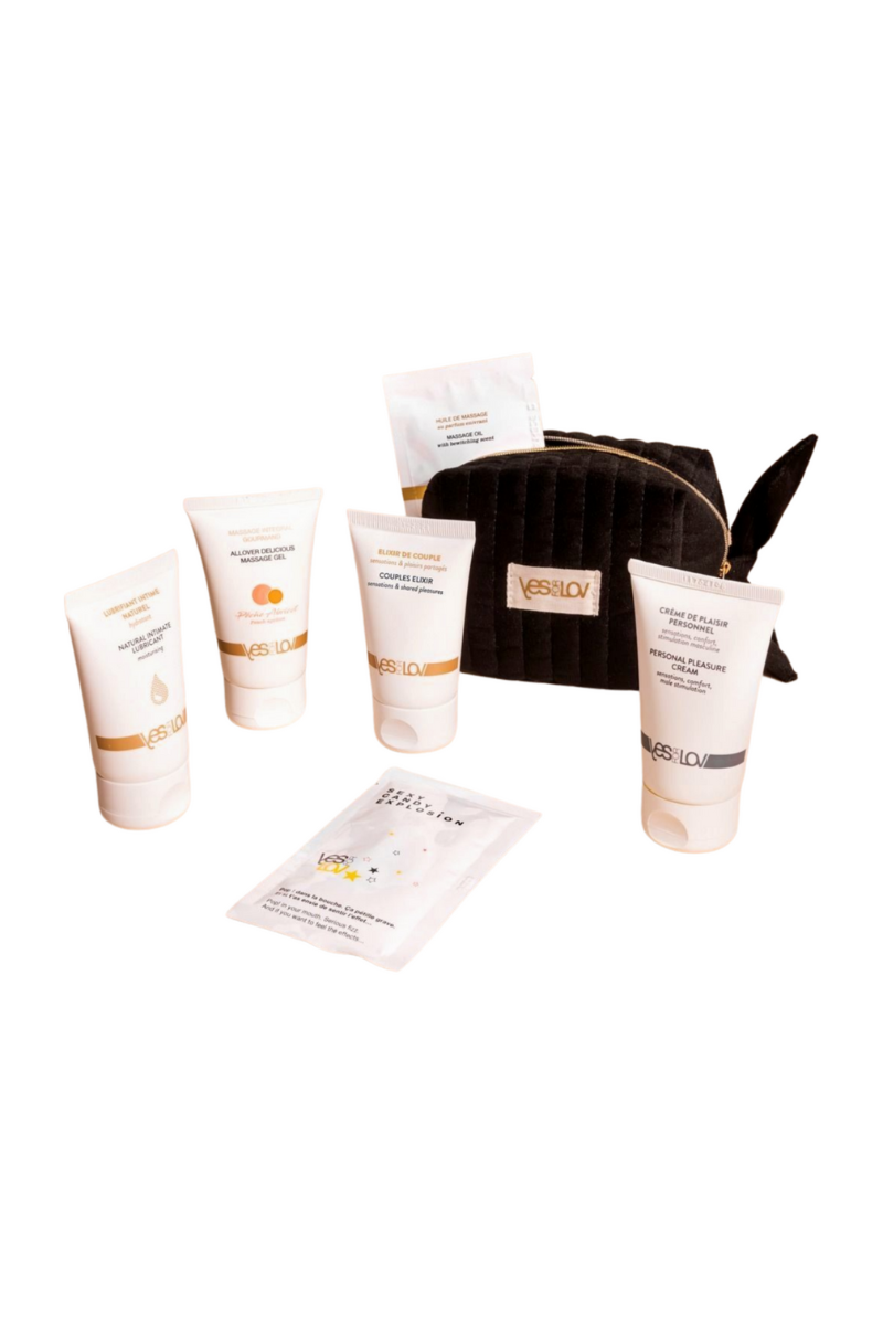 YESforLOV Okouzlující sametová sada black