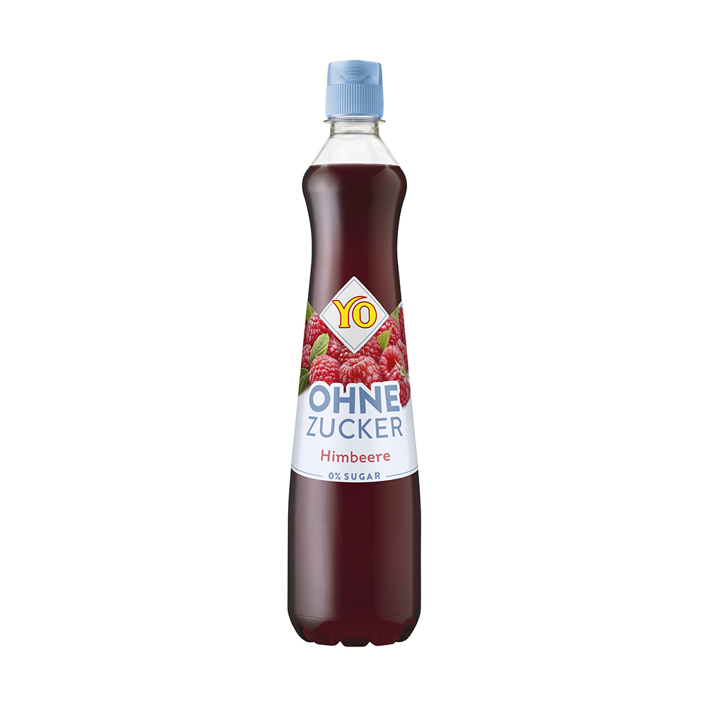 YO sirup malina bez cukru 0,7 l