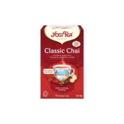 YOGI TEA Classic BIO porcovaný čaj 17 sáčků