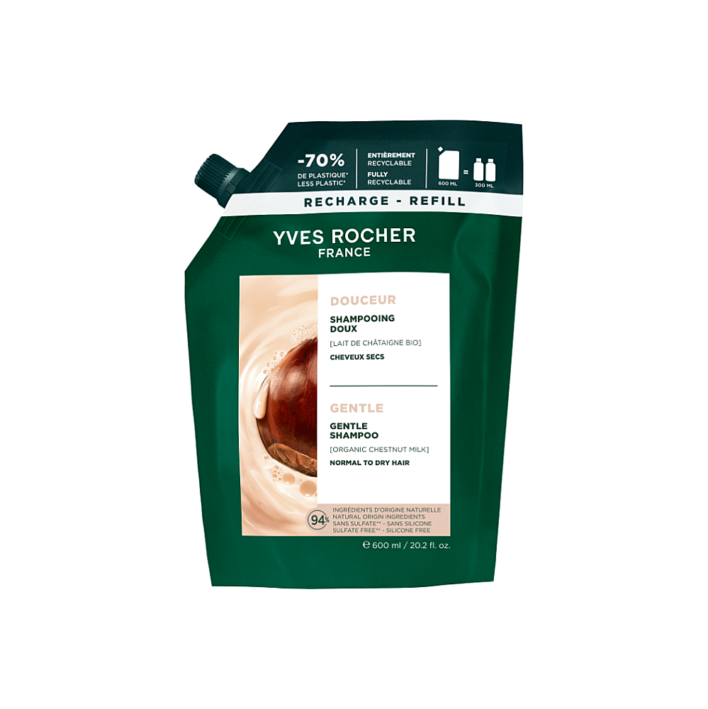 YVES ROCHER Botanical Solutions Zjemňující šampon 600 ml