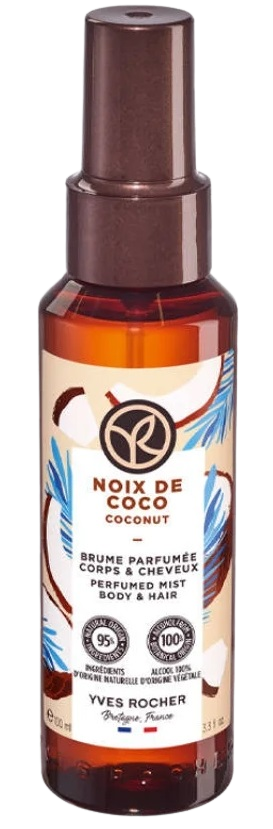 YVES ROCHER Parfémovaný sprej na tělo a vlasy Kokos 100 ml