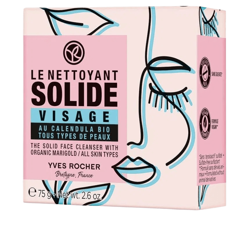 YVES ROCHER Tuhý odličovač na obličej s bio měsíčkem 75 g