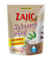 Zajíc Kokosový nápoj sáček 400 g doypack