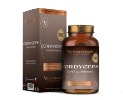 Zdravý svet Cordyceps Vesantech super houby 60 kapslí